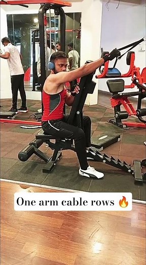 One Arm Cable Row 💪 Best Exercise for Back Thickness #shorts