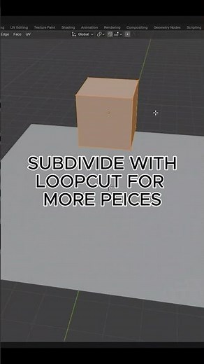 Blender Cube Explosion in 3 Seconds: Simple Physics Test!