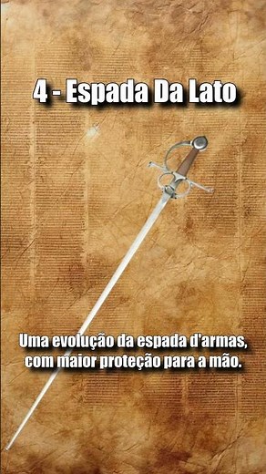 5 ESPADAS mais usadas na Esgrima Histórica (HEMA)