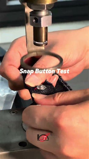snap button test from HONYIP BUTTON. #button #mental button #jeans #factory