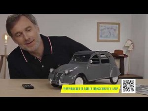 2CV AZLP Hachette/IXO 1/8 présentation