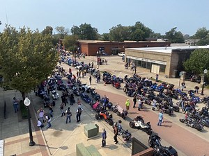 Over 1,000 female bikers gather in BCS