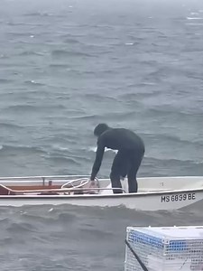 1.6M views · 2.3K reactions | Il n’y a pas plus motivé qu’un homme avec un seau de 5 litres sur un bateau qui coule  | Actualité Maritime | Facebook