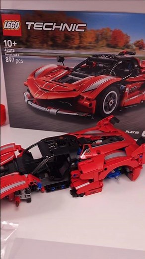 LEGO Technic Ferrari FXX K (42212)[897 pcs] Building #shorts ‪@TopBrickBuilderLite‬