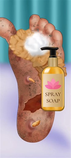 Extreme Foot Cleaning Transformation 😱✨ | So Satisfying! #ASMRCleaning #FootSpaASMR #SatisfyingVideo #TransformationASMR #DeepCleaning #OddlySatisfying #FootCare #BeforeAfter #CleanWithMe #SoapSatisfaction | ASMR