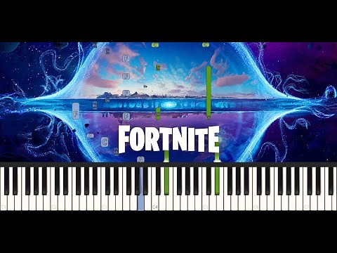 Fortnite Chapter 3 Season 1 - Main Theme - Piano Cover (Synthesia)