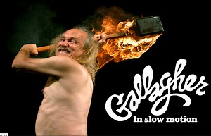 Gallagher in Slow Motion, Sledge-O-Matic Smashings Captured by a High-Speed Camera