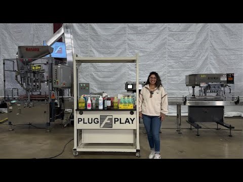 COMPLETE PACKAGING LINE WALKTHROUGH 🚀 From Fill → Cap → Shrink!