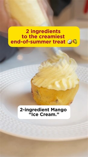 Summer’s not over yet… so let’s blend up some sunshine ☀️ with this 2-ingredient Mango “Ice Cream”! Why we’re obsessed: mango dragon fruit = a dynamic duo with Vitamin C to support immune health and Fiber to help keep you full and support a healthy gut. 🌱💛 Ingredients: 🥥 1 cup coconut milk 🥭 2 cups frozen mango Plus… 🧂 Pinch of salt 🐉 Dragon fruit to use as the “cup” diced for topping 🥭 Fresh or frozen mango, diced for topping Instructions: Blend it all up, top with mango dragon fruit, an