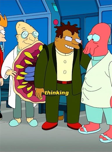 Paranoia on the Planet Express #futurama #funny #cartoon #animation #thesimpsons