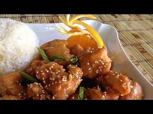 POLLO A LA NARANJA COMIDA CHINA RECETA DELICIOSA!