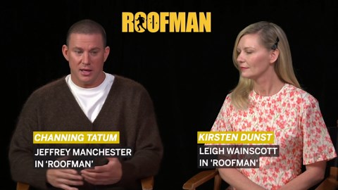 Channing Tatum and Kirsten Dunst talk ‘Roofman’ and Gambit's return in ‘Avengers: Doomsday’