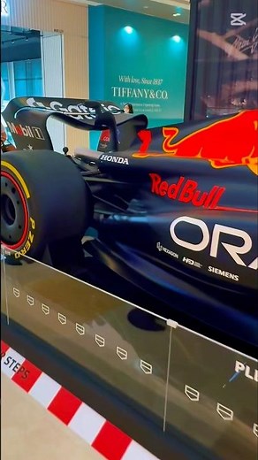 F1 Racing car in Singapore 🇸🇬 Air port