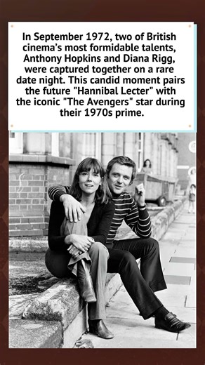 Anthony Hopkins and Diana Rigg (September 1972) #1970s