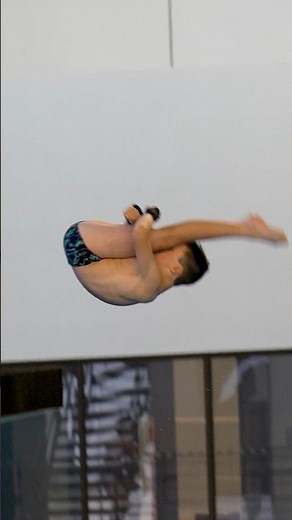 Slow Motion Diving Inward Dive Pike 403b Group C Boys NAGs 2025 #platformdiving #slowmotiondiving