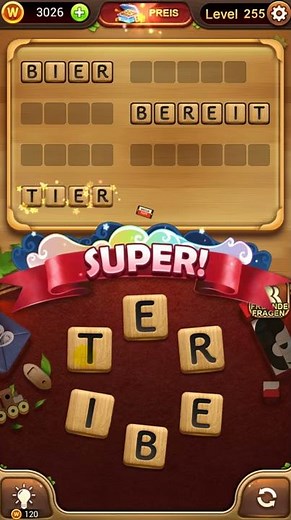 Wort Guru - Level 255 - Lösung Solution Walkthrough
