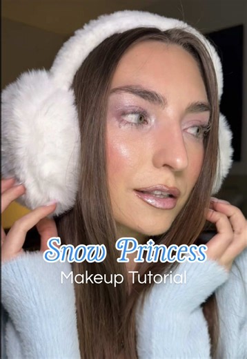 Snow Princess Makeup Tutorial for Winter Glam