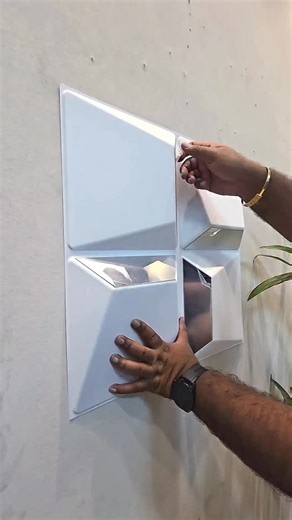 The Dekor Art | Luxury Wall & Home Decor | 3D PVC wall panels that instantly transform a plain wall into a designer feature ✨ A deep textured finish that adds style, depth, and a... | Instagram