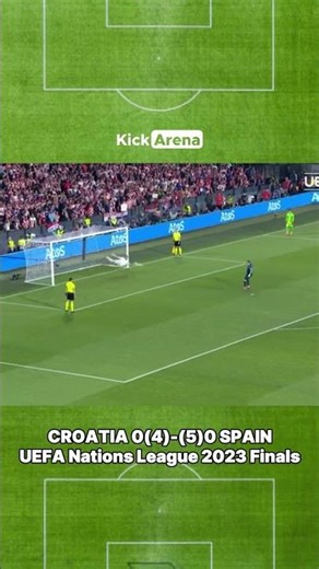 CROATIA 0(4)-(5)0 SPAIN | UEFA Nations League 2023 Finals #croatia #spain #UNL #finals