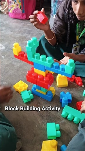 Block Building Activity | St.Peter's Jagadevpur | Activity Based Learning | #puzzle #buildingblocks