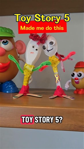 Toy Story 5 Made Us Do This! 🍴 Easy 5-Minute Forky DIY