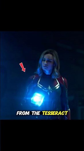 The Shocking Reason Tesseract Changed Captain Marvel Forever #movie