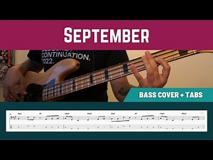 Earth, Wind & Fire - September (Bass Cover + PlayAlong TAB)