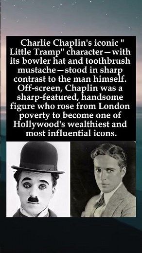 The Man Behind the Mustache: Charlie Chaplin With and Without the Tramp #CharlieChaplin #TheTramp