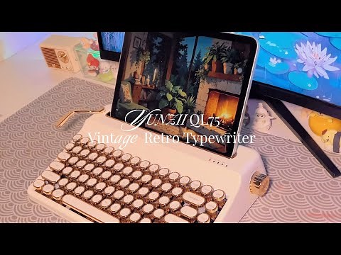 YUNZII QL75 | the typewriter keyboard you didn’t know you needed ✮⋆˙