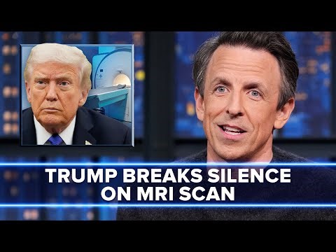 Trump Breaks Silence on MRI, Claims It Was Part of a "Standard" Physical
