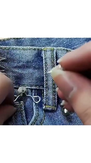 adjustable jeans button for waist tightening💯 comment for the 🖇️#subscribe#like#fashion#style#trends