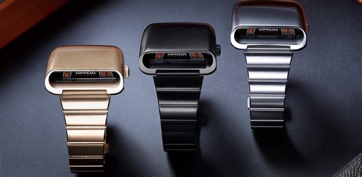 これぞ未来の時計。70年代のスペースエイジな腕時計が現代に復刻