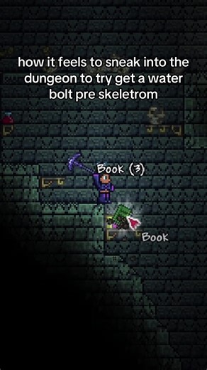 Sneaking into the Dungeon in Terraria: A Horror Movie Experience