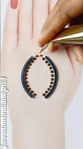 Easy Simple Mehndi Design Using Bengals |#mehndidesigns #youtubeshorts #easymehndi #viralvideo