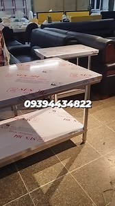 Stainless Steel 304 Assemble Type Working Table Food Grade Heavy Duty Gauge 18 Pm or Call for Order 09394434822 Size Available 50x50x80cm 60x50x80cm 60x60x80cm 80x50x80cm 80x60x80cm 100x50x80cm 100x60x80cm 120x50x80cm 120x60x80cm 150x50x80cm 150x60x80cm 150x80x80cm 180x60x80cm 180x80x80cm 200x100x80cm L x W x H | Jacob & Ellish Commercial Equipment Wholesaling