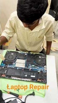 how to repair a laptop 👨🏻‍🔧🎉#technology#laptop #entrepreneur#diy #electronics#automobile #techrepair