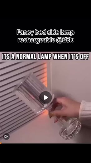 Rechargeable Fancy Bedside Lamp for Modern Décor