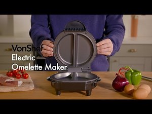VonShef Electric Omelette Maker