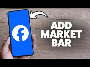 How To Add Marketplace On Facebook Shortcut Bar 2025 (iPhone & Android)