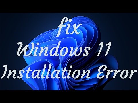 windows 11 TPM 2.0 error fix | Windows 11 Installation error