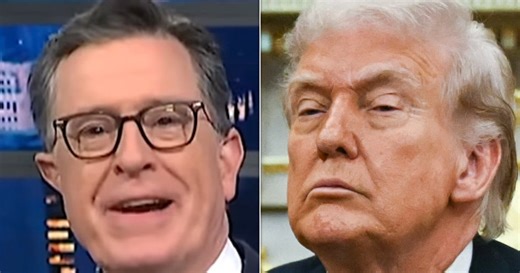 Stephen Colbert Audience Erupts As He Turns Trump's Own Words Against Him