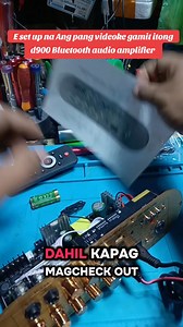 88K views · 709 reactions | E set up na Ang pang videoke gamit Ang d900 Bluetooth audio amplifier #cellphonerepairspecialist #CellphoneTechnician #electronics #CellphoneRepair #bluetoothamplier #soundanywhere #bluetoothamplifier | Page ni Vaval | Facebook