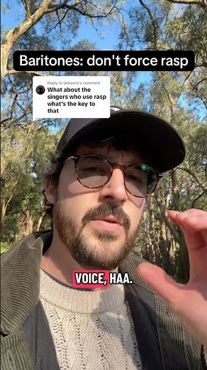 Baritones: Stop Forcing Rasp (Do This Instead)