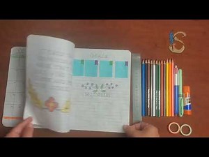 Bullet Journaling on a budget - lined composition book