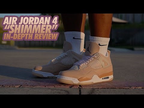 EARLY LOOK- JORDAN SHIMMER 4s IN DEPTH REVIEW