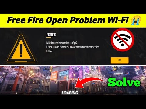 Failed To Retrieve Version Problem Wifi | Wi-Fi Se Free Fire Kyu Nahi Chal Raha Hai |ff Open Problem