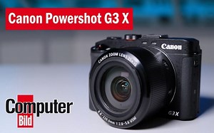 Canon Powershot G3 X  Superzoom-Kamera im Test