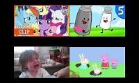 Mix of 4 videos from youtube : The Mane 6 makes cry everything 1