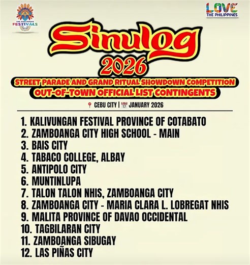 #Sinulog2026 | Cebu Weather Update