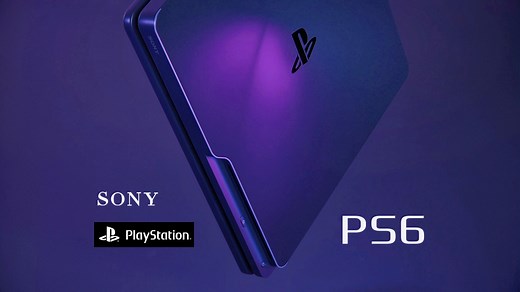 PlayStation!【索尼 PS6 概念设计！】超薄机身！光追性能！支持8K！最强游戏主机！